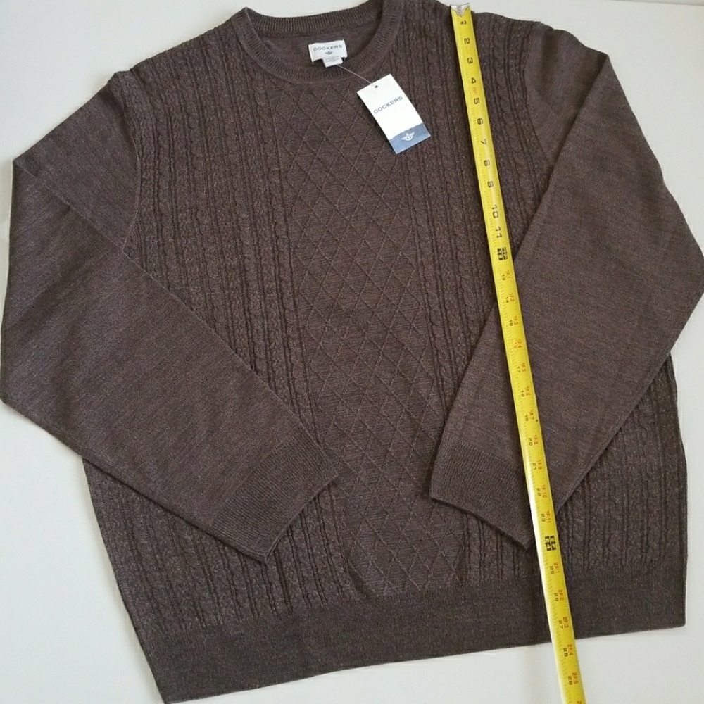 NWT Men's Dockers Lightweight Sweater - Picture 2 of 5